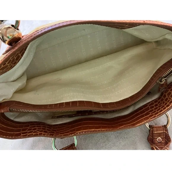 CELINE BOOGIE EMBOSSED CROC BAG- vintage - Picture 11 of 16